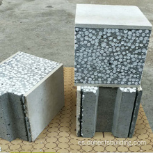 Tablero compuesto de material de construcción de acero formado en frío